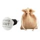 Exit Flat Ceramic Wine Bottle Stopper